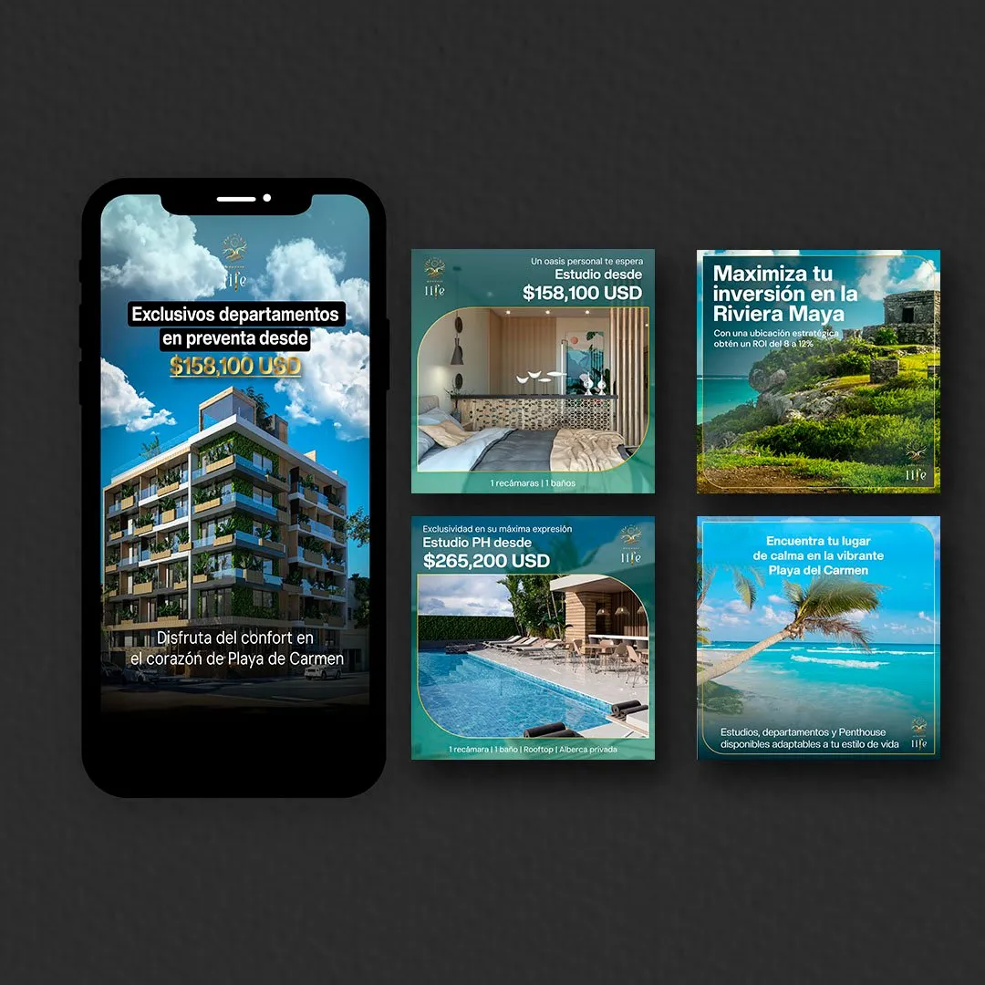 Menesse Life, Playa del Carmen, Quintana Roo: trabajo de Canseco