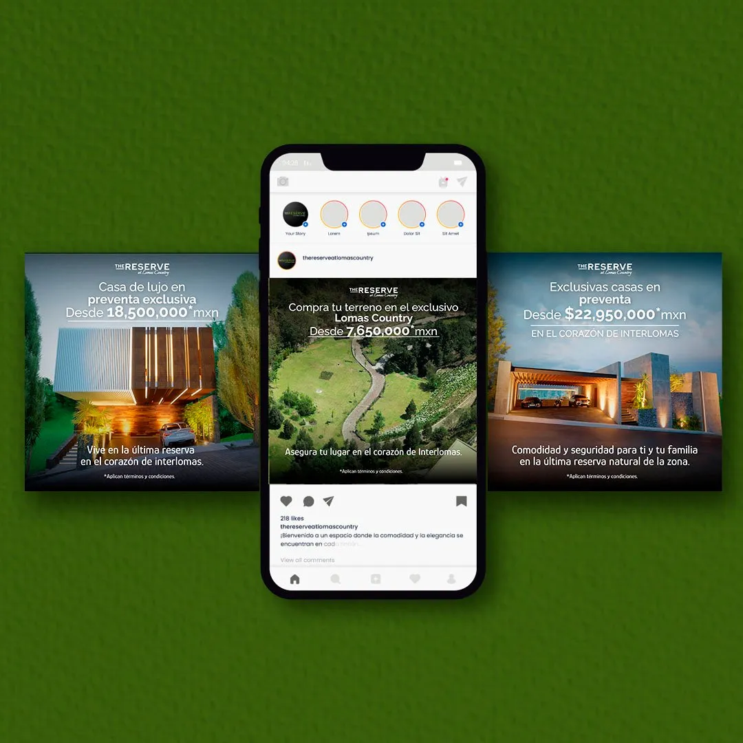 The Reserve at Lomas Country: THE RESERVE ADS